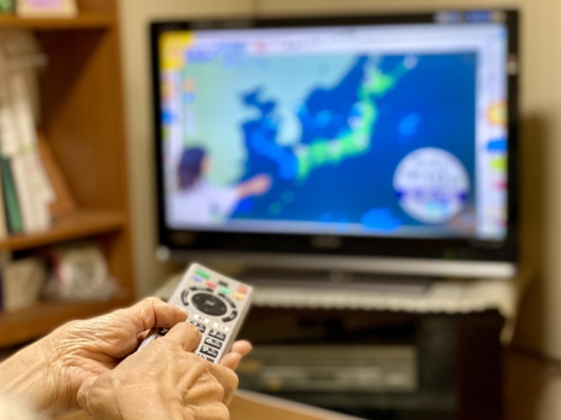 テレビが主要な情報取得源