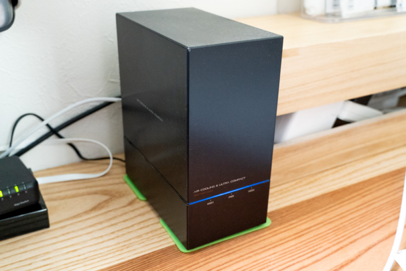RAID1対応USB-HDD