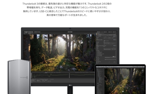 Thunderboltを推進するのはApple