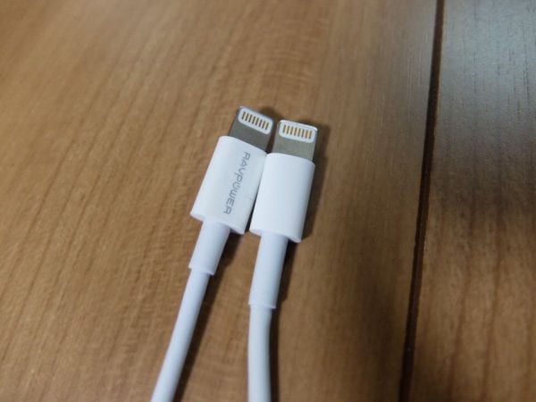 純正ケーブルとの比較