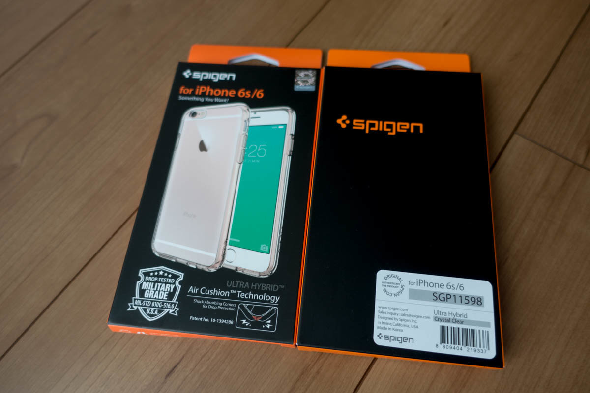 Spigen Iphone 6 6s用ケース ウルトラ ハイブリッド レビュー 定番のクリアケースでありながら 耐衝撃性能も高い万人向けケース Pr アナザーディメンション