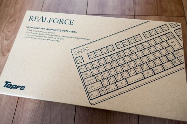 遂に買ったぞ東プレのREALFORCE!