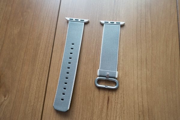 ウーブンナイロンバンドの表側