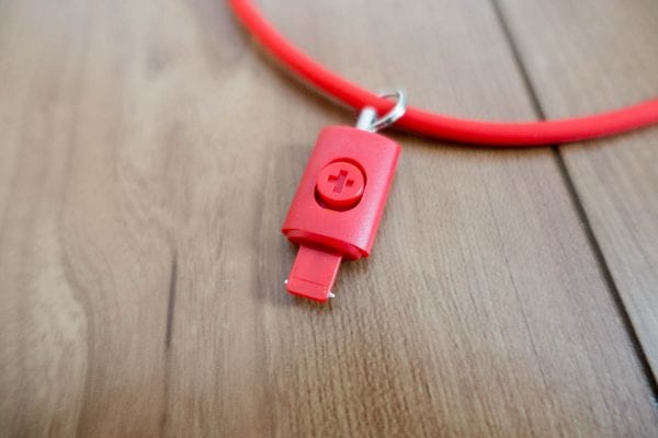 ロック用のLightning端子