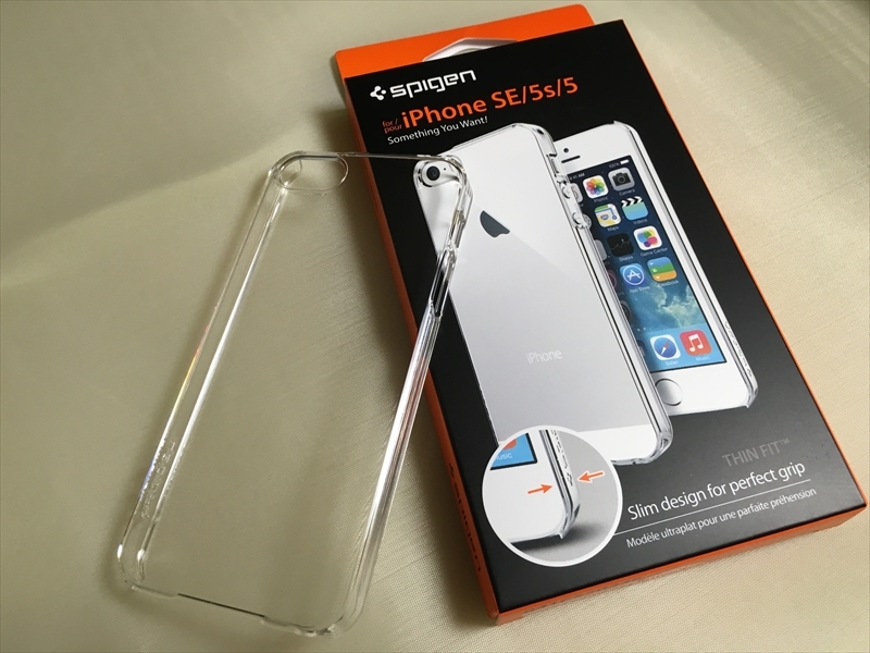 Spigen Iphone Se 第1世代 5s 5用クリアケース シン フィット レビュー デザインを損なわない薄型軽量ケース Pr アナザーディメンション