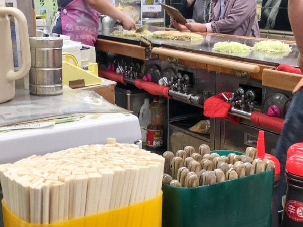 こんな感じで焼いてた