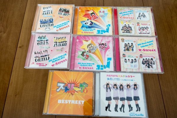 ストリート生の楽曲が収録されたCD