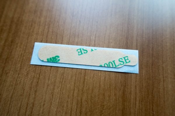 取り替え用が付属しているのが嬉しい