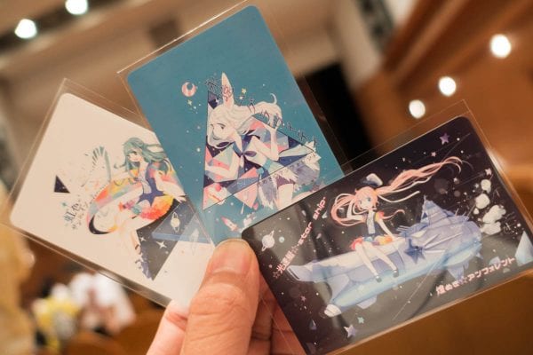 YUtuKI(ユツキ)さんのイラストを採用したミュージックカード