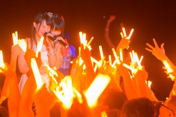 サイリウム祭り発動