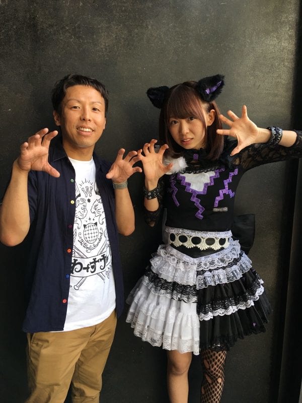 みりてこちゃんと撮った2ショット写真