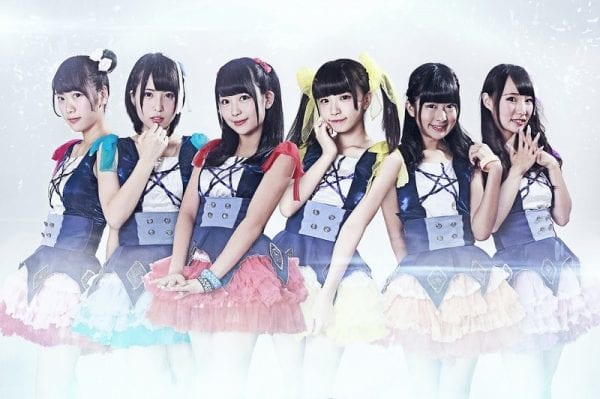 左から小日向りぃり、二條満月、茉井良菜、西ひより、花乃木りおな、瀬乃かなみ
