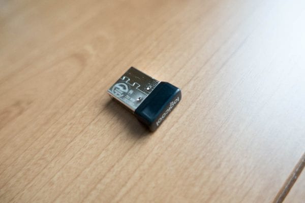 超小型のUSBレシーバー