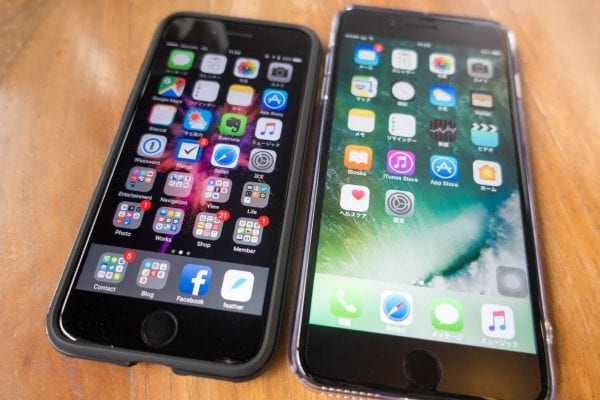 iPhone 7とiPhone 7 Plus