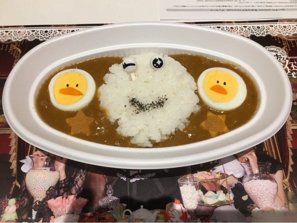 にこにこハンブンコカレー(700円、大盛り900円)
