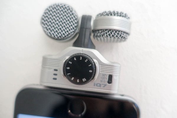 ライブでの動画撮影なら、音量は「3」が無難