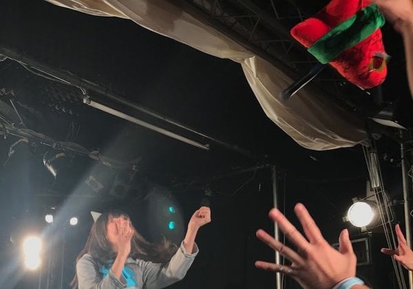 札幌の現場に舞う、エクスカリにゃんとマイク