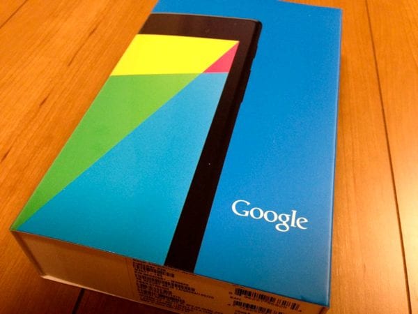 2013年に購入したNexus 7