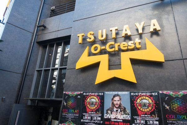 会場はTSUTAYA O-Crest