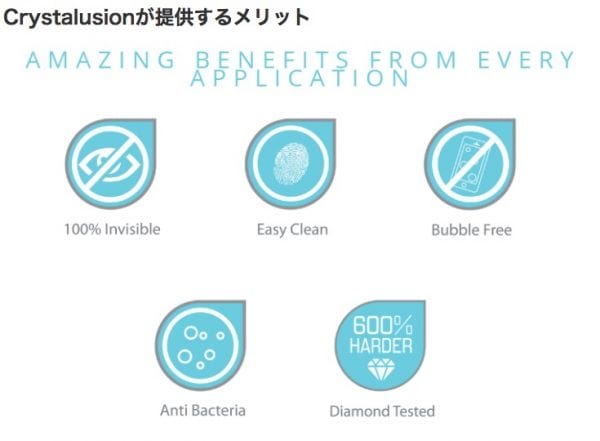 Crystalusionのメリット