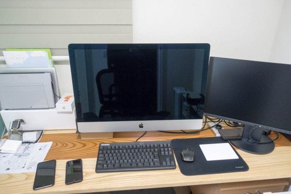 とりあえず配備完了したiMac