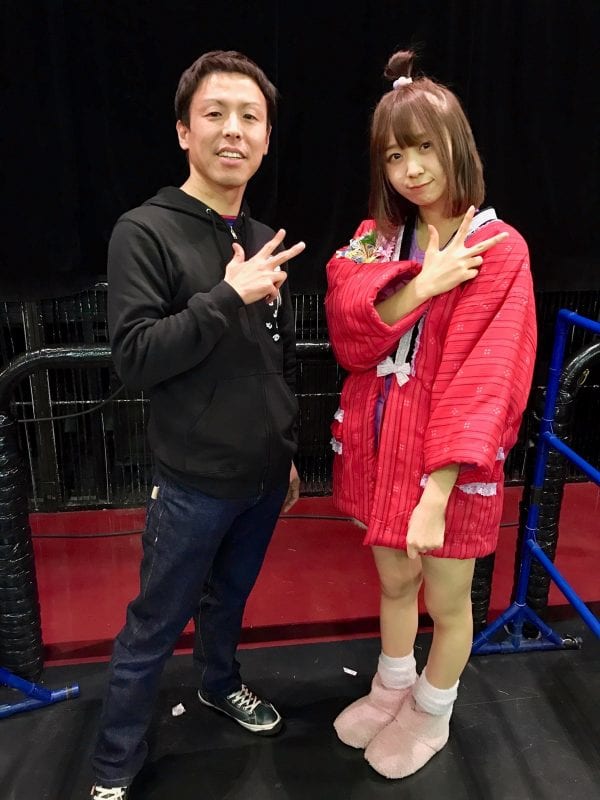 松田美里さんとの写メ