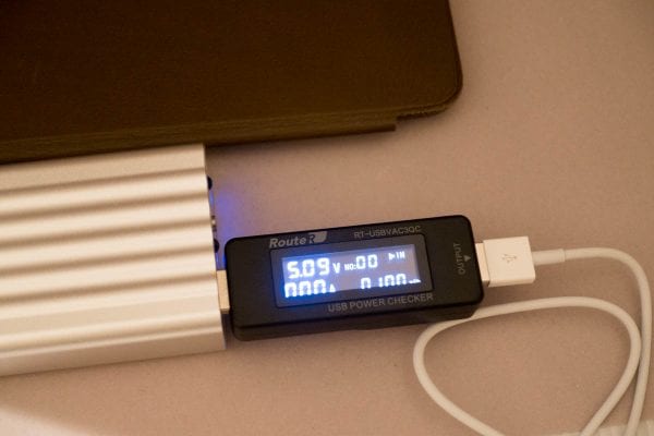 通電させただけの状態