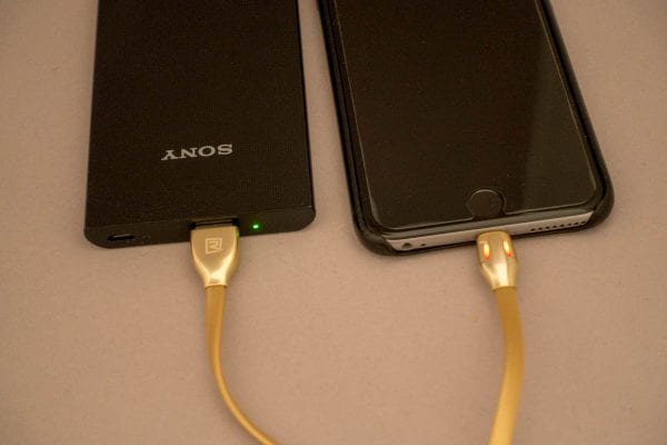 充電中の様子