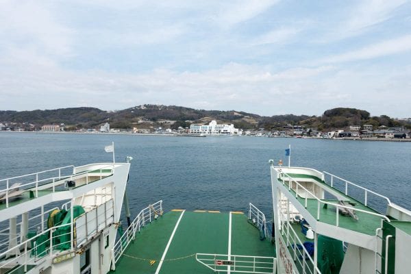 再び本島へ戻る
