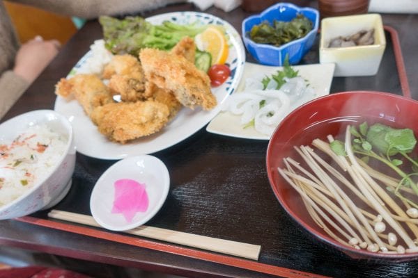 定食のボリュームがやばい