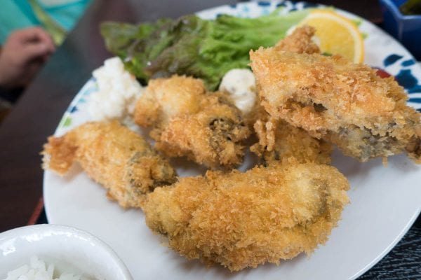 カキフライ定食