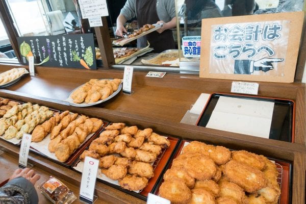 店内にはかまぼこが沢山