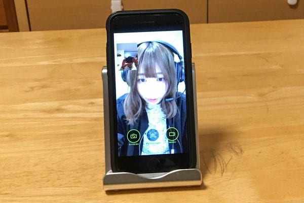松田美里さんとのトーク中