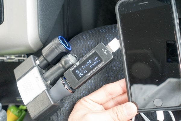 iPhone 7をQuick Charge 3.0対応ポートで充電