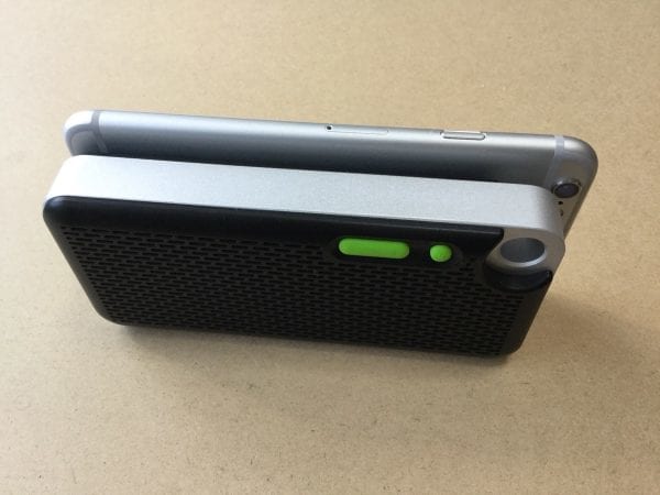 iPhone 6との厚さ比較
