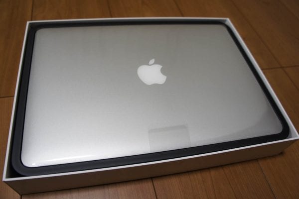 2013年11月購入当時のMacBook Pro