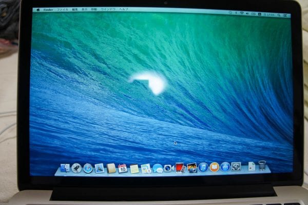 OS Xが起動!