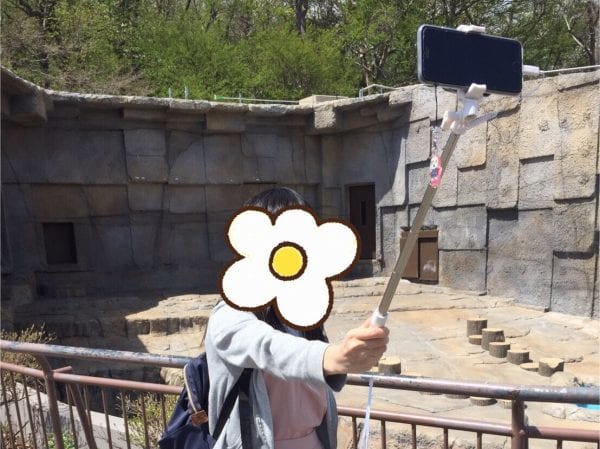 rock space 自撮り棒(有線接続)