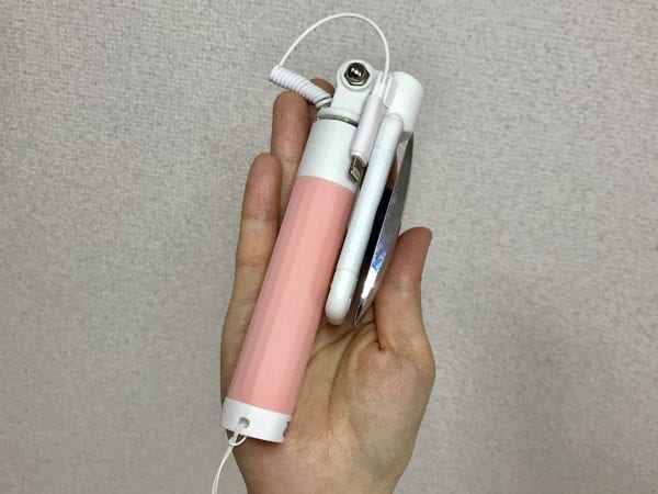 rock space 自撮り棒(有線接続)