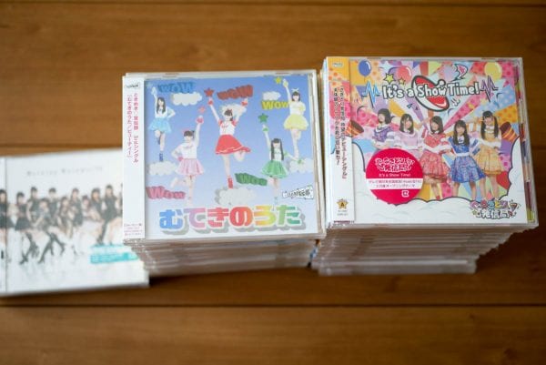 アイドルCDの数々