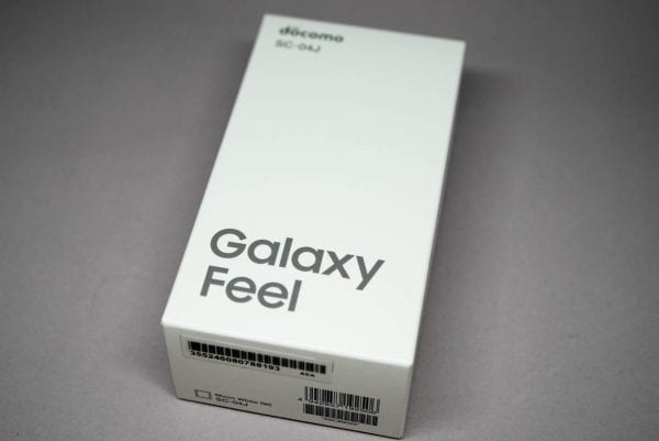 登場しましたGalaxy Feel「SC-04J」