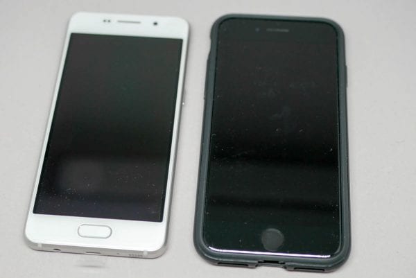 iPhone 7との比較