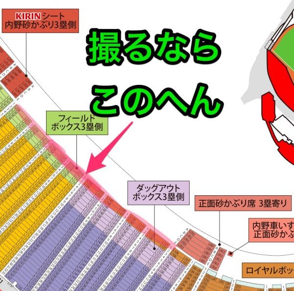 撮影のおすすめエリア
