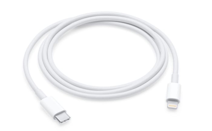USB-C - Lightningケーブル