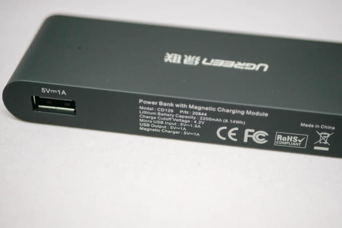 出力用のUSBポートあり