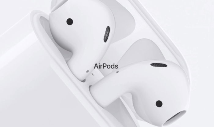 2016年12月に発売されたAirPods