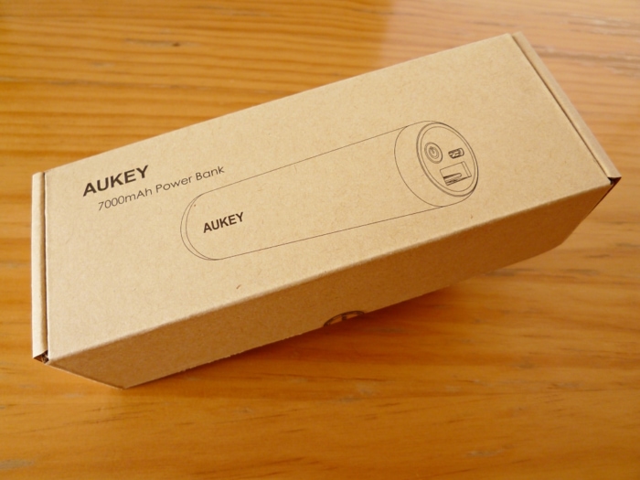 AUKEY モバイルバッテリー 7000mAhパッケージ