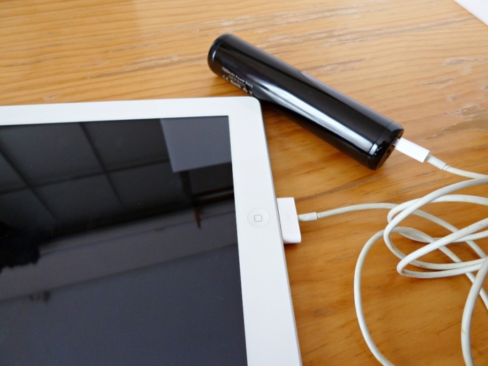iPadにだって充電できます