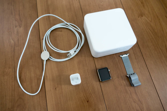 Apple Watchの化粧箱達