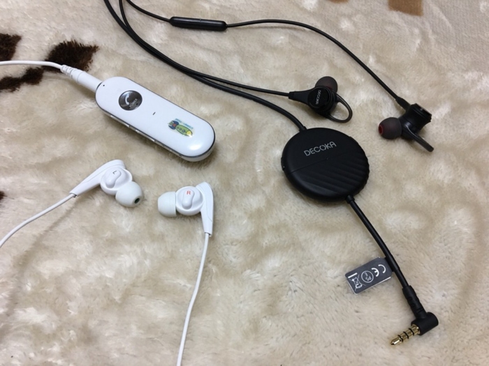 SONY MDR-EX31BNとDK100